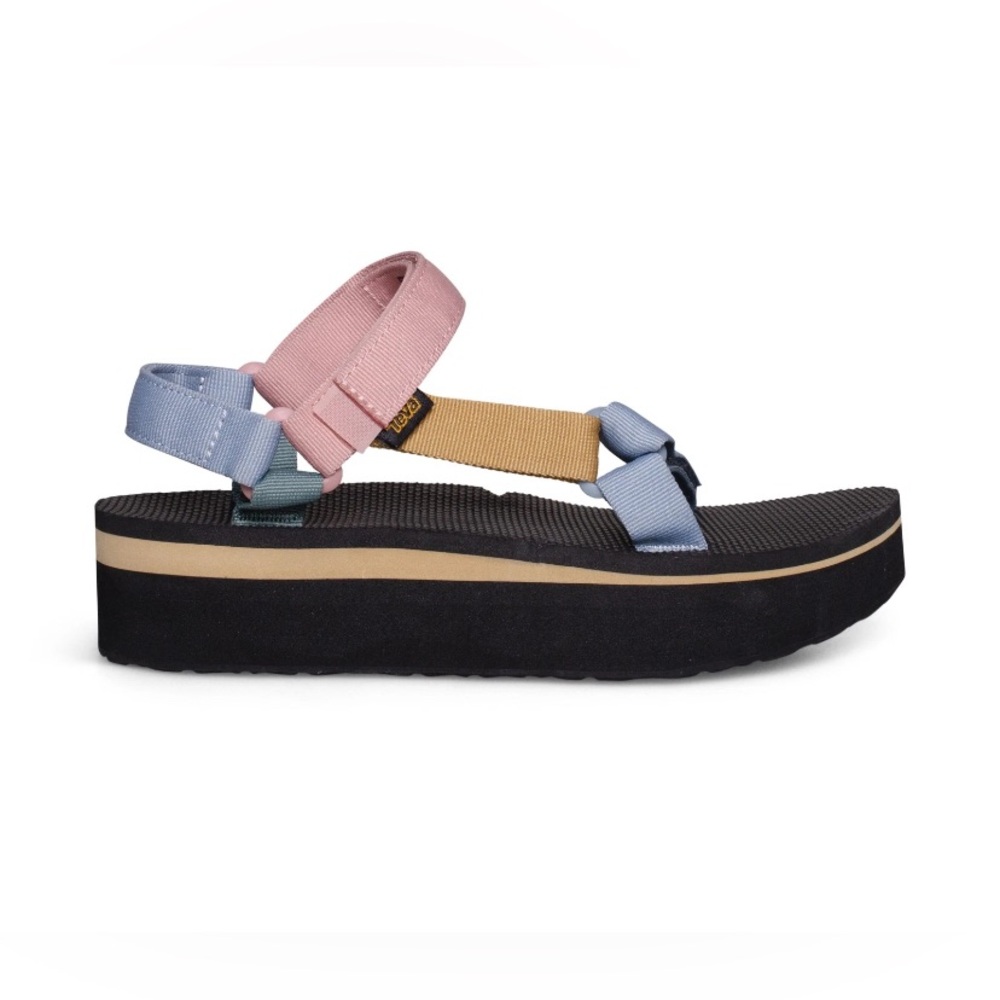 Teva Flatform Universal Light Multi Colorblock We… - image 1